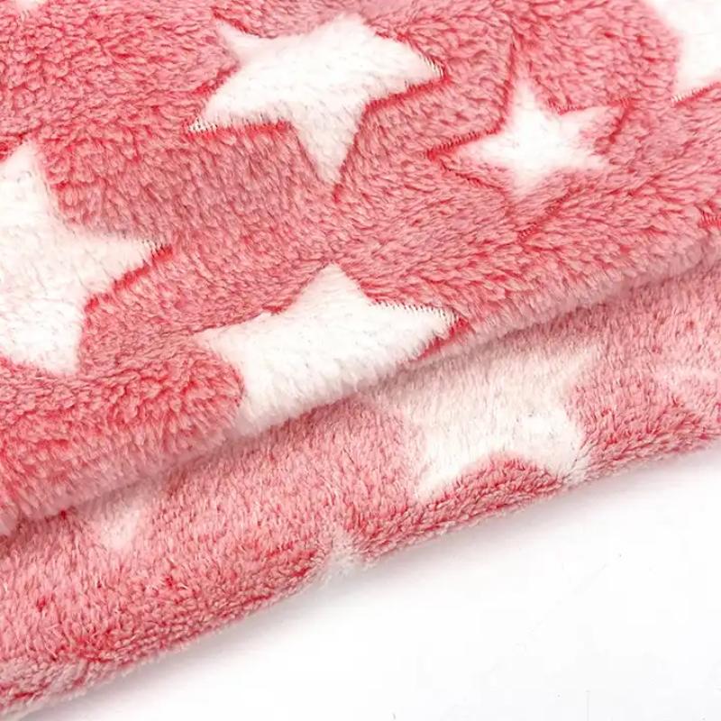 Super Soft 100 Polyester Flannel Fabric Printed Fabric for Bedding Pajamas